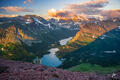 Sunrise Above Many Glacier