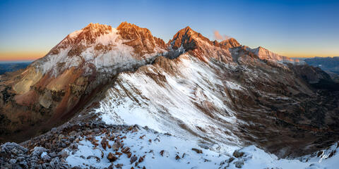 Mount Wilson Sunrise near Telluride, Colorado.