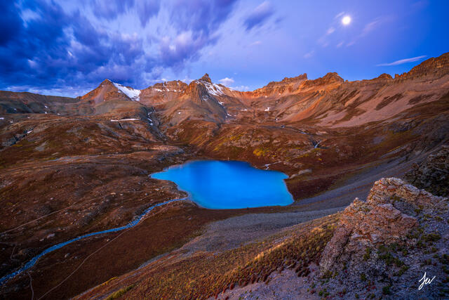 Ice Lakes Basin Sunrise in Colorado. 