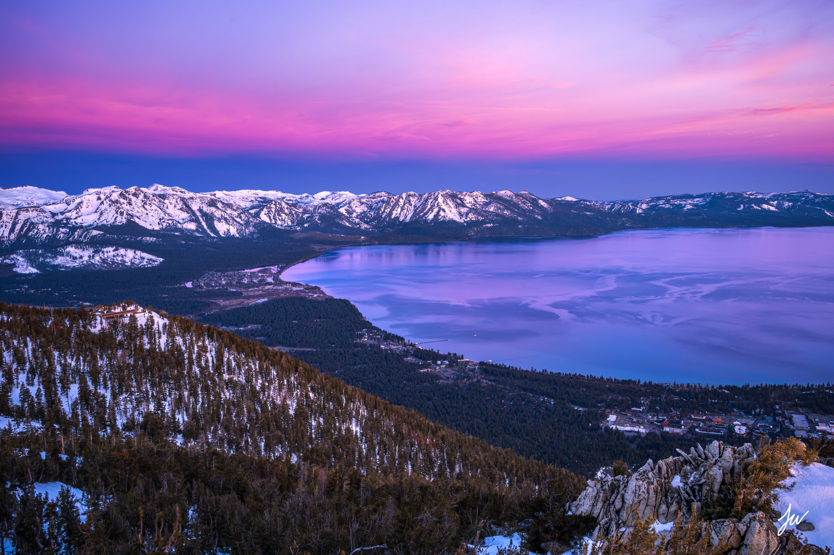 Lake Tahoe Dawn. 
