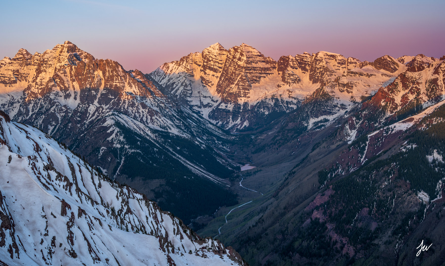 Sunrise Atop Aspen Highlands Aspen, Colorado Jason Weiss Photography