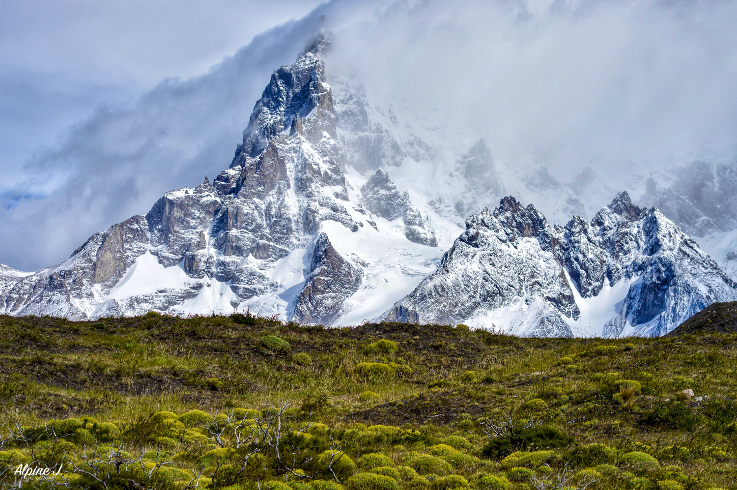 Torres Del Paine National Park in Chilean Patagonia.